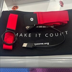 My zone make it count accessories heart rate monitor chest wrist